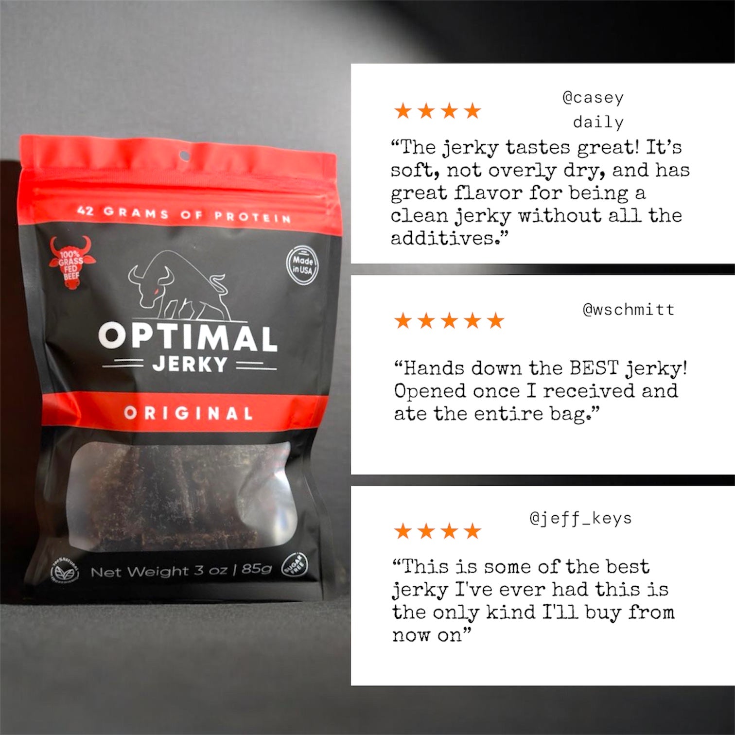 OPTIMAL JERKY